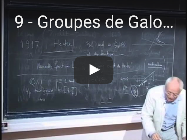 Jean-Pierre Serre - Groupes de Galois, cas abelien