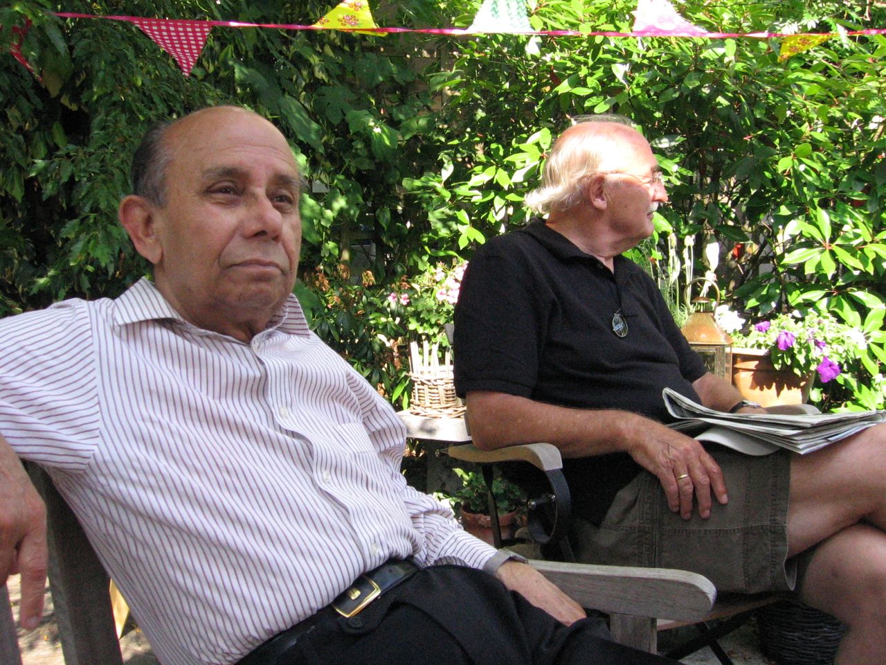Mizan Rahman and Erik Koelink's father, NL 2009