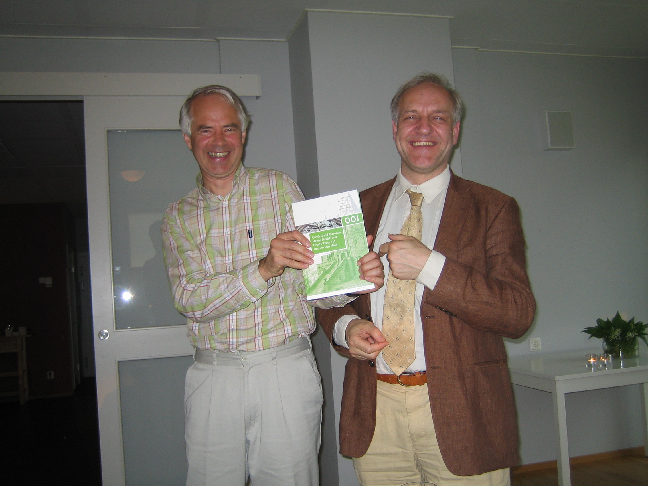 Photo's of Scientific Events in the Life of Theo Nieuwenhuizen